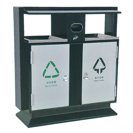 鋼板垃圾桶ZX-3003